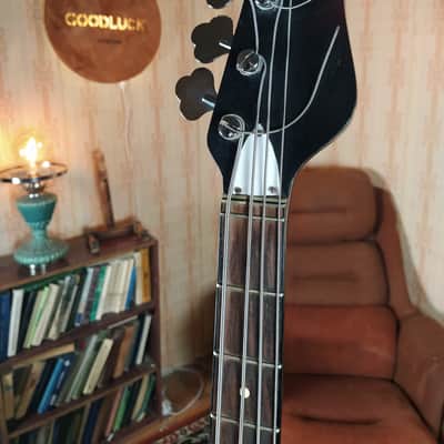 MUSIMA 1655 В Vintage BASS GUITAR RARE USSR Hollow Semi body image 3