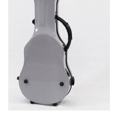 PukanaLa Model FG-C-SL Silver Concert Ukulele Fiberglass Hardshell Case image 3