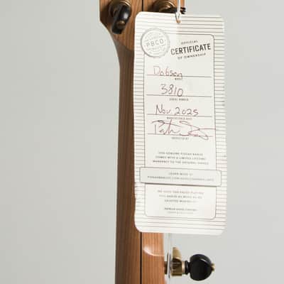 Pisgah Dobson 5 String Banjo (2025), ser. #3810 imagen 6