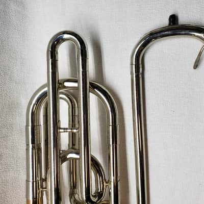 Olds Custom Crafted P-24G Bass Trombone - Double Independent Triggers image 11