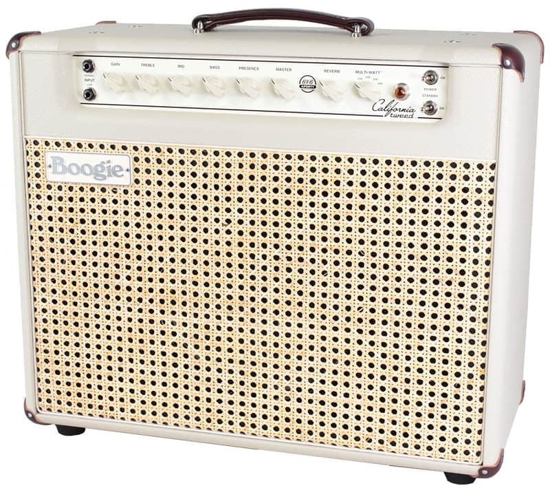 Mesa Boogie California Tweed 6V6 1x12 Combo, Cream Bronco, Wicker Grille image 1