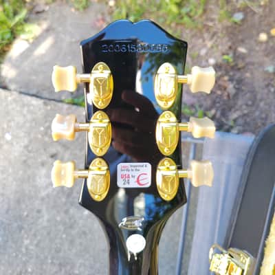 Epiphone Les Paul Joe Bonamassa Black Beauty '58 Custom Inlays Outfit 1958 image 12