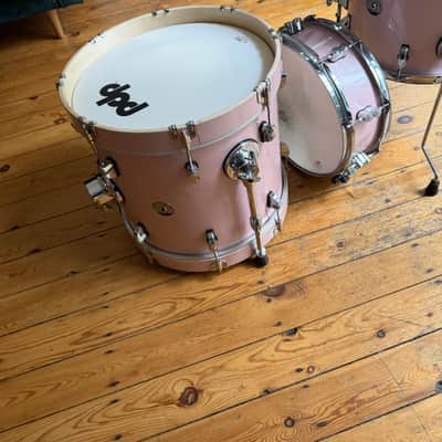 PDP PDNY1604PR New Yorker 10/13/16/5x14" 4pc Drum Kit 2021 - Present - Pale Rose Sparkle image 6