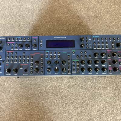 Novation Supernova II 24-Voice Rackmount Virtual Analog Synthesizer 2000 - Blue