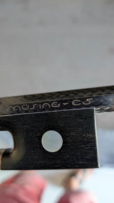 Archet violon 4/4 Müsing C5 comme Neuf - Fibre de carbone image 1