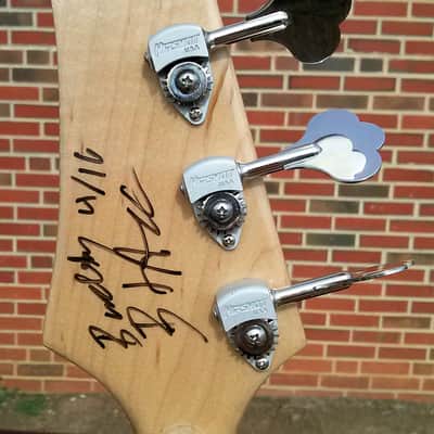 Buddy Blaze Left Handed Lightning Shredder Bass 2016 Black image 3