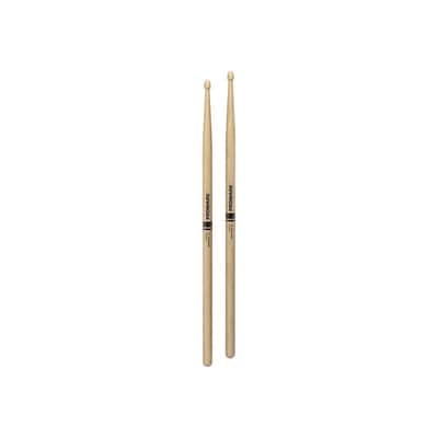 Pair of Promark Rebound 5A Hickory Wood Tip Drumsticks - RBH565AW (Drum Sticks) image 4