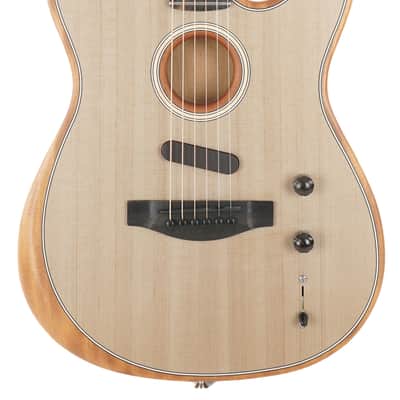2019 Fender Acoustasonic Telecaster Sonic Gray image 2
