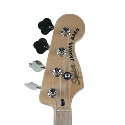 Squier Affinity Series Jaguar Bass H MN Black image 4