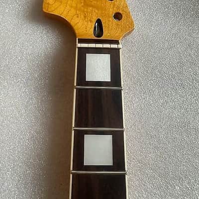 Left Handed Stratocaster Strat Style Guitar Maple Neck, 22 Frets Fingerboard, Rosewood Fretboard