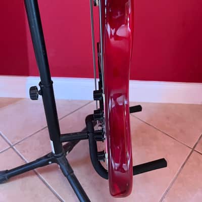 Squier Vintage Modified Jaguar Bass Special 2011 - 2018 - Crimson Red Transparent image 5