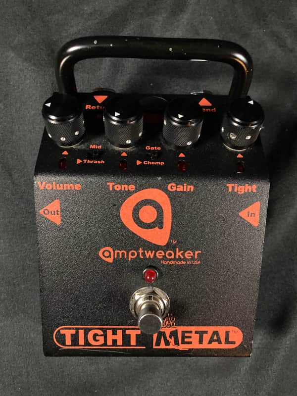 Amptweaker Tight Metal - 2013 - Black - Signed by designer James Brown image 1