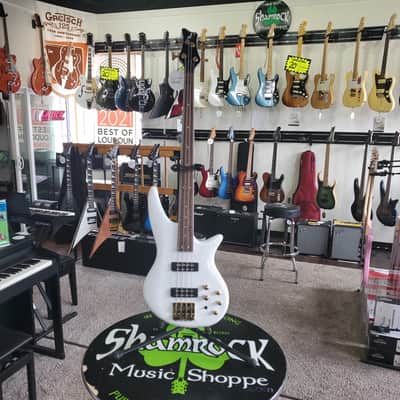 Jackson JS Series JS3 Spectra Bass - Snow White image 1