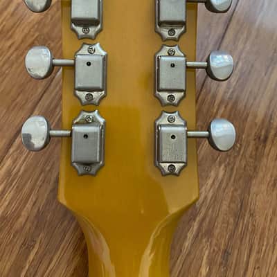 Scarce Orville Japanese Les Paul Junior TV Yellow 1991 Japan MIJ image 13