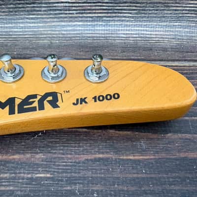 80s KRAMER JK1000 Banana Head Neck Natural Head Made in Japan image 3