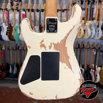 Charvel Pro Mod Relic San Dimas Style 1 Hh Weathered White image 6