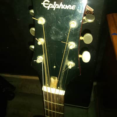 Epiphone FT-345 1973-1979 Natural Dreadnought Acoustic MIJ Matsumoko image 3