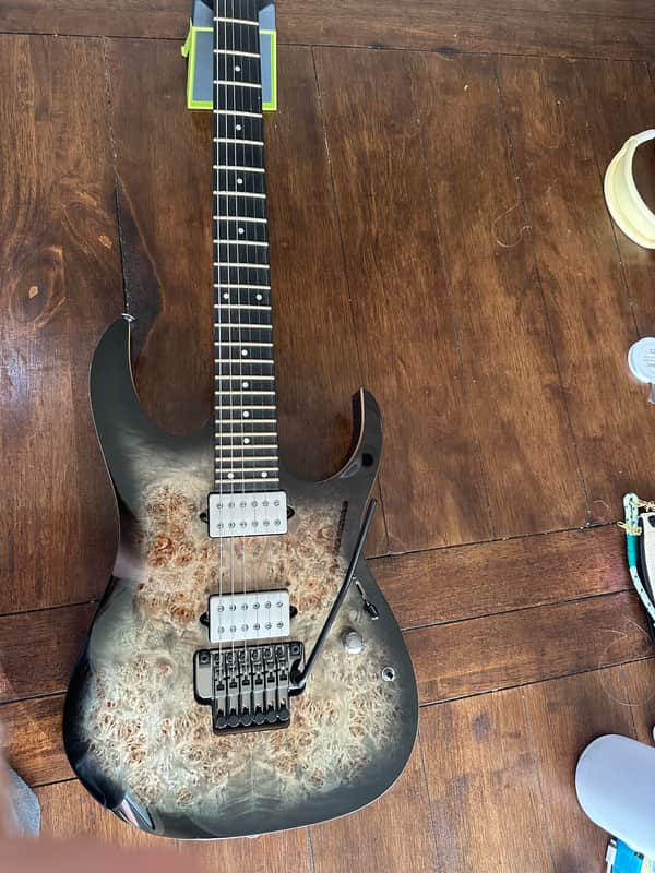 Ibanez RG1120PBZ Premium 2020 - 2021 - Charcoal Black Burst image 1