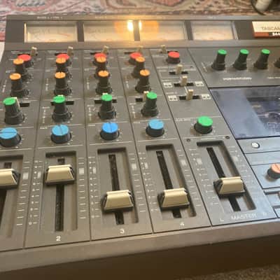 TASCAM 244 Portastudio 4-Track Cassette Recorder 1980s - Brown image 2