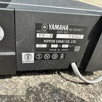 Vintage Yamaha PX-3  Turntable with Ortofon Quintet blue image 13