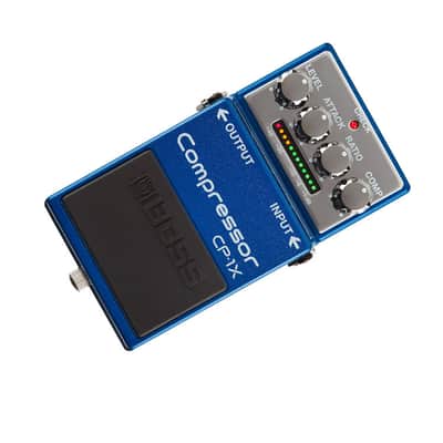 BOSS CP-1X Multi-Dimensional Processing Technology Four Knob Interface Simple Controls 18-Volt Input Circuitry Guitar Compressor Pedal with Gain Reduction Indicator image 5