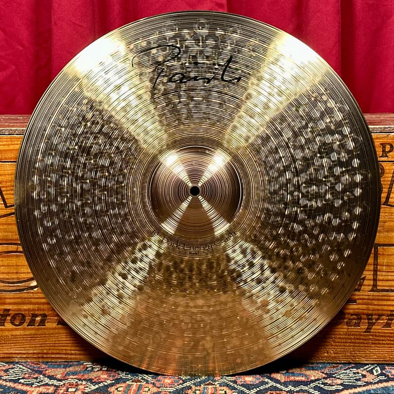 19" Paiste Signature Dark Energy Crash Mark I Cymbal 1732g *Video* image 1