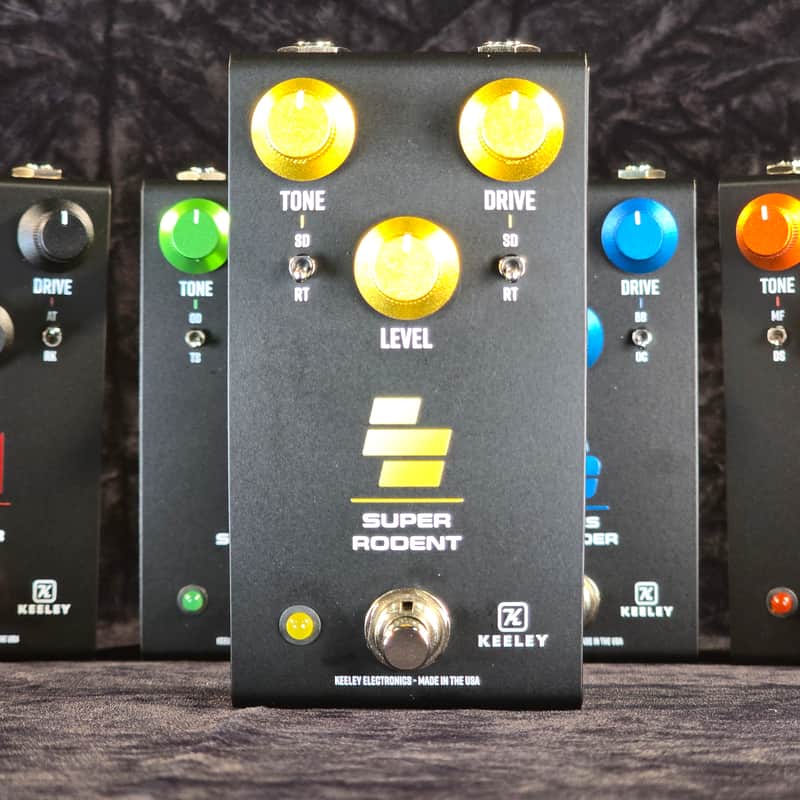 Keeley Super Rodent Overdrive and Distortion Guitar Effect Pedal - FREE SHIPPING TO THE USA image 1