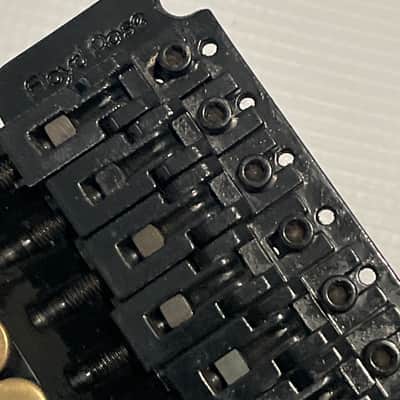 1985 Era Original Floyd Rose Made in Germany Black Tremolo Bridge Vibrato image 20