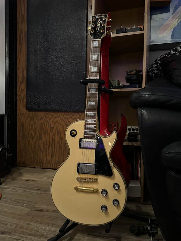 Burny RLC-55 White LPC 2004 | Reverb