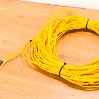 Unbranded ST-ST SMF-28e Single Mode Duplex Fiber Optic Cable - 100' CG01ZLQ image 2