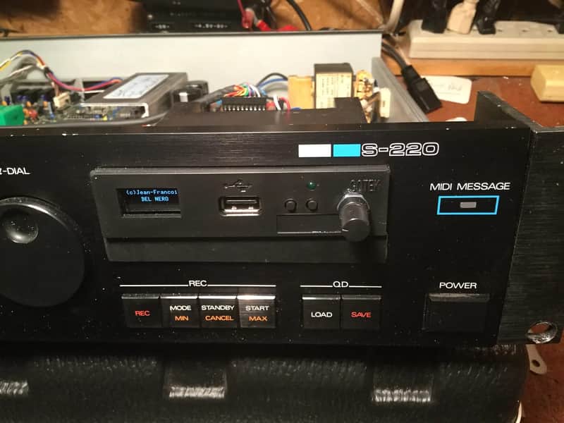 Floppy Drive Emulator USB for Roland S-10 / MKS-100 / S-220 incl HxC and 220+ quick disk collection image 1