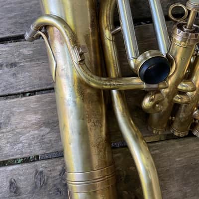*Half Price* Besson 787 3 Valve Euphonium 1949 “50 Medals Of Honour” with Dennis Wick 4am Mouthpiece SER# 144787 image 14