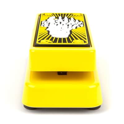 Dunlop Kh95 Y Kirk Hammett Cry Baby Wah Yellow Sparkle Edition image 4