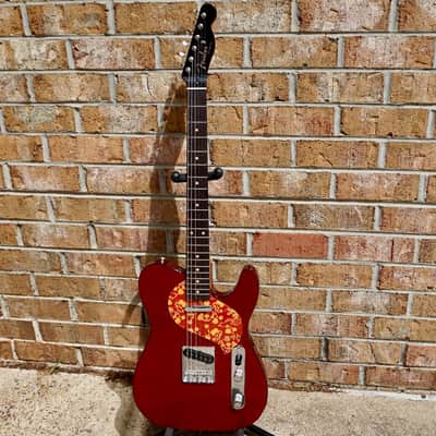 Fender Limited Edition Raphael Saadiq Telecaster Rosewood Fingerboard Dark Metallic Red image 2