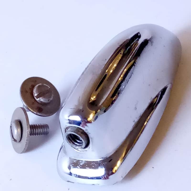 Slingerland 1+Bass Drum Lugs Chrome Radio/Sound King Vintage 50s Phillips USA VG image 1