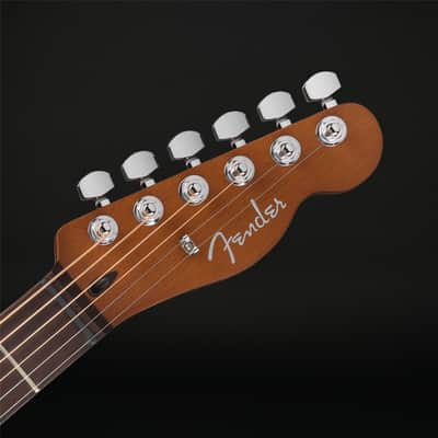 Immagine Fender Acoustasonic Standard Telecaster in Honey Burst - 5