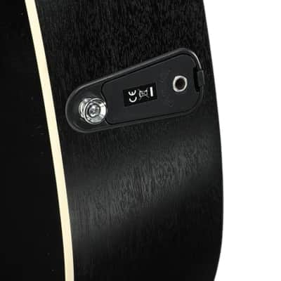 Martin 17 Series 000-17E Auditorium Acoustic-Electric Guitar Black Smoke image 9