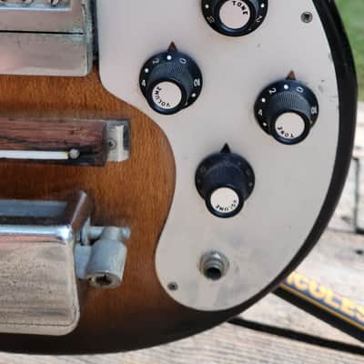 RARE! Teisco MJ-2L Sunburst StarWay 1960s Japan image 12