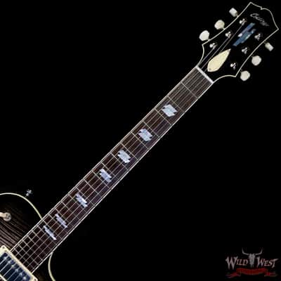 Collings CL Series City Limits Deluxe Premium Flame Top Acid Wash Charcoal Burst 8.10 LBS image 4