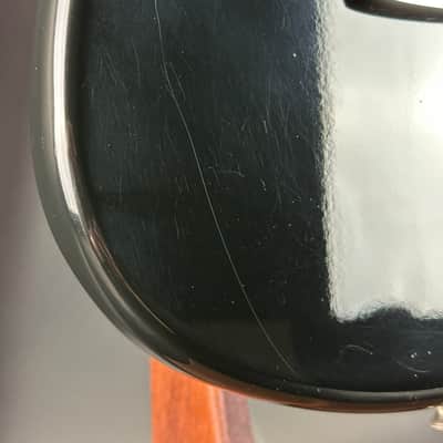 Vintage 1978 Fender Musicmaster Black w/case TSU24470 image 9
