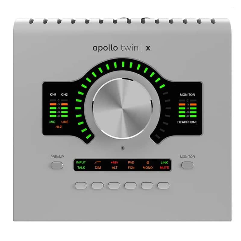 UNIVERSAL AUDIO APTXQG2-STU Apollo Twin X Quad Core 10x6 Thunderbolt Audio Interface image 1