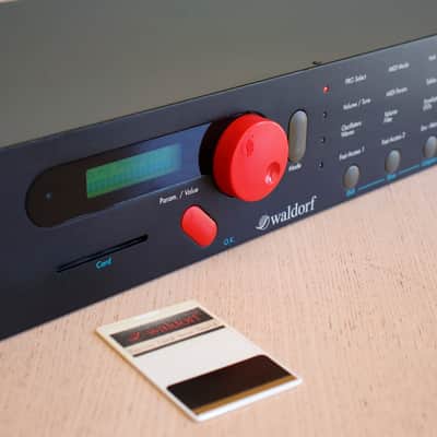 Waldorf Microwave Rackmount Wavetable Synthesizer 1989 image 2