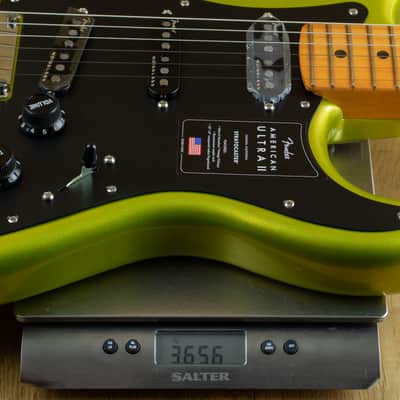 Fender American Ultra II Strat Maple Fingerboard Solar Flare US24006133 image 7