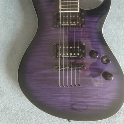 ESP LTD H3-1000 2018 - Present - See Thru Purple Sunburst image 1