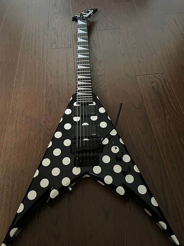 Jackson Phil Demmel Signature King V Polka Dots Randy Rhoads image 1