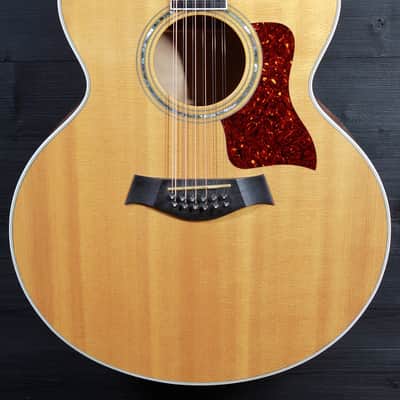 Taylor 655e Quilted Maple Jumbo 12-String w/ Electronics Excellent image 6