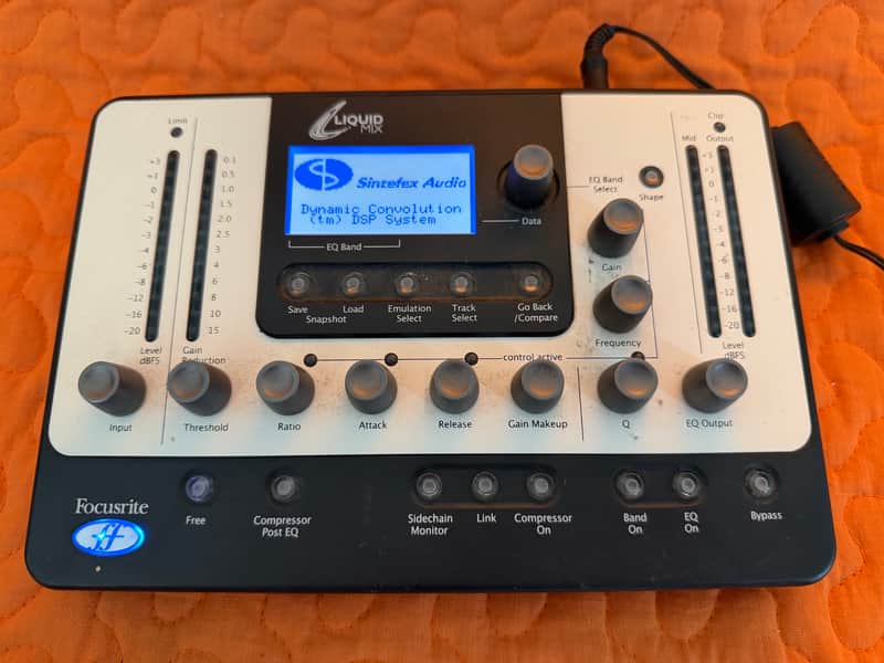 Focusrite Liquid Mix 32 & Presonus Firebox, plus CDs, DVD and manual image 1