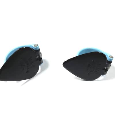 Black Mountain Thumb Pick Light 2 Picks - Spring Fit - Thumb Flat Pick Combo