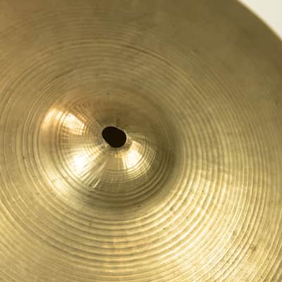Vintage Italian 14" Hi Hat Cymbal 768g image 3