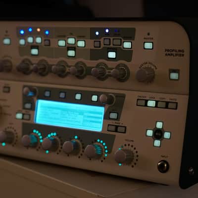 Kemper Profiler Head Modeling Guitar Amp White with Behringer FCB1010 controller Uno 4 Kemper image 1